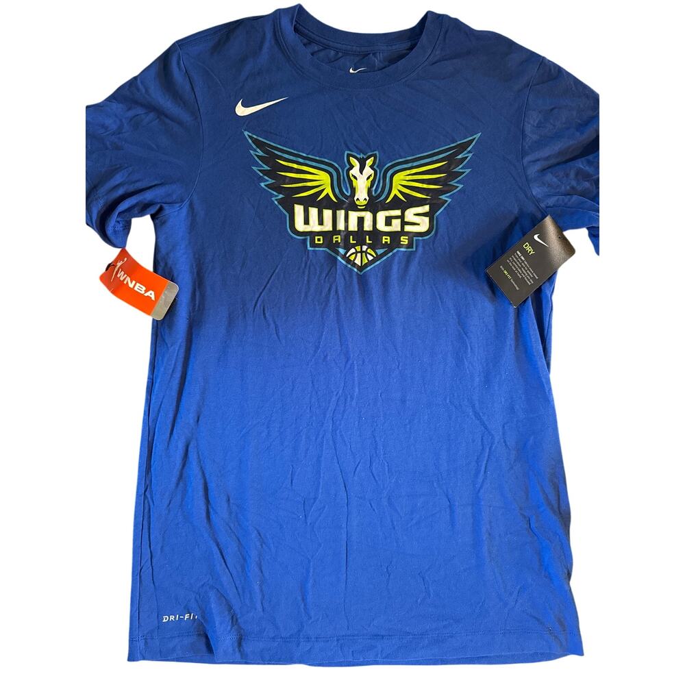 NIKE WNBA DALLAS WINGS basketball shirt- NEW - Small
